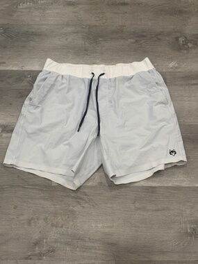 Greyson Coywolf Short 8” Men’s XL Lined Stretch Quick Dry Silver Golf Athletic